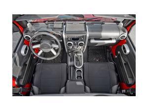 Rugged Ridge 11151.97 Interior Trim Kit, Brushed Silver, 07-10 Jeep Wrangler Unlimited JK Rugged Ridge 11151.97 Interior Trim Kit, Brushed Silver, 07-10 Jeep Wrangler Unlimited JK