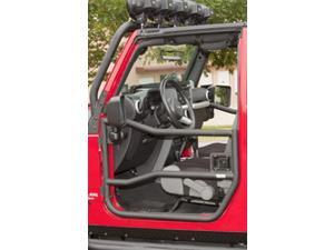 Rugged Ridge 11509.10 Front Tube Doors, Textured Black, 07-14 Jeep Wrangler JK Rugged Ridge 11509.10 Front Tube Doors, Textured Black, 07-14 Jeep Wrangler JK