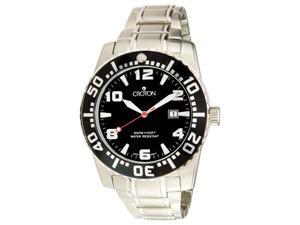Croton Men's Aquamatic Black Dial Stainless Steel Croton Men's Aquamatic Black Dial Stainless Steel
