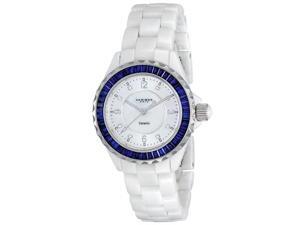 Akribos XXIV Ceramic Constructon With Baguette Bezel Fashion Akribos XXIV Ceramic Constructon With Baguette Bezel Fashion