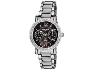 Akribos XXIV Women's Diamond Swiss Steel Day/ Date Stainless Steel Akribos XXIV Women's Diamond Swiss Steel Day/ Date Stainless Steel
