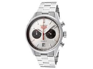 Tag Heuer Men's Automatic Carrera Chronograph Silver Dial Stainless Steel Tag Heuer Men's Automatic Carrera Chronograph Silver Dial Stainless Steel
