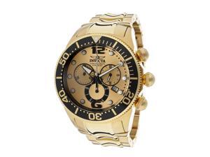 Men's Lupah Chronograph Gold Tone Dial 18K Gold Plated Stainless Steel Men's Lupah Chronograph Gold Tone Dial 18K Gold Plated Stainless Steel