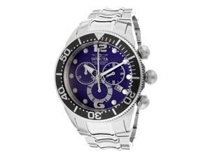 Men's Lupah Silver-Tone SS Chrono Blue Dial Men's Lupah Silver-Tone SS Chrono Blue Dial