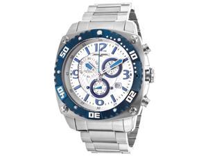 Jorg Gray Men's Chronograph Textured Silver Dial Stainless Steel Jorg Gray Men's Chronograph Textured Silver Dial Stainless Steel