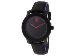 Movado Bold Black Dial Black Leather Unisex Watch 3600161 Movado Bold Black Dial Black Leather Unisex Watch 3600161