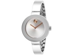 Movado Bold Silver Dial Stainless Steel Ladies Watch 3600194 Movado Bold Silver Dial Stainless Steel Ladies Watch 3600194
