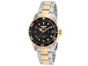 Men's Pro Diver Two-Tone Stainless Steel Black Dial Men's Pro Diver Two-Tone Stainless Steel Black Dial