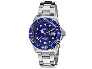 Invicta 17056 Men's Pro Diver Stainless Steel Blue Dial Ss Watch Invicta 17056 Men's Pro Diver Stainless Steel Blue Dial Ss Watch