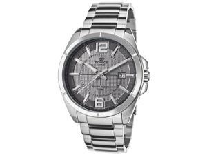 Casio Men's Edifice Gray Textured Dial Stainless Steel Casio Men's Edifice Gray Textured Dial Stainless Steel