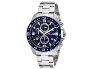 Invicta Men's Pro Diver Chronograph Blue Dial Stainless Steel Bracelet Invicta Men's Pro Diver Chronograph Blue Dial Stainless Steel Bracelet