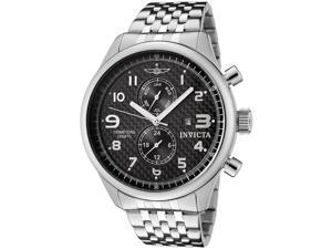 Men's Specialty Stainless Steel Black Textured Dial Men's Specialty Stainless Steel Black Textured Dial