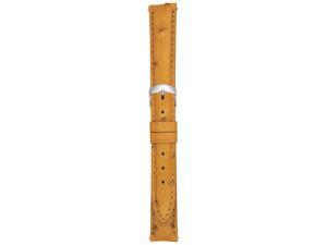 Accessories 18Da12 Unisex Strap 18Mm Matte Light Camel Ostrich Watch Accessories 18Da12 Unisex Strap 18Mm Matte Light Camel Ostrich Watch