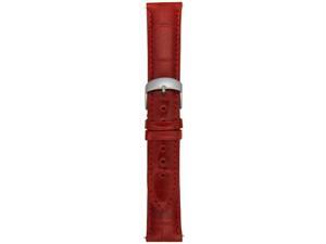 Accessories 20Aat55m Unisex Strap 20Mm Shiny Marl/Red Alligator Watch Accessories 20Aat55m Unisex Strap 20Mm Shiny Marl/Red Alligator Watch