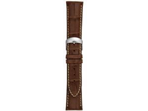 Accessories 19Abt02c Unisex Strap 19Mm Matte Brown Alligator Watch Accessories 19Abt02c Unisex Strap 19Mm Matte Brown Alligator Watch