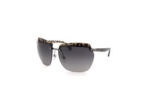 Just Cavalli Jc503s-95B-65 Women's Semi-Rimless Black And Yellow Sunglasses Just Cavalli Jc503s-95B-65 Women's Semi-Rimless Black And Yellow Sunglasses