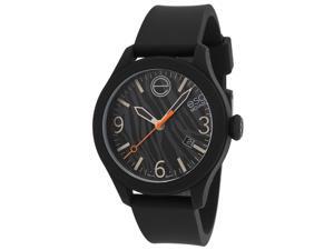 Esq Movado 7101445 Esq One Black Silicone Two-Tone Zebra Print Dial Short Strap Watch Esq Movado 7101445 Esq One Black Silicone Two-Tone Zebra Print Dial Short Strap Watch