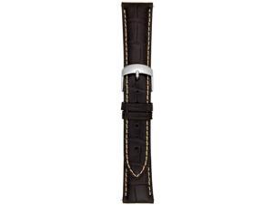 Accessories 19Abt01c Unisex Strap 19Mm Matte Black Alligator Watch Accessories 19Abt01c Unisex Strap 19Mm Matte Black Alligator Watch