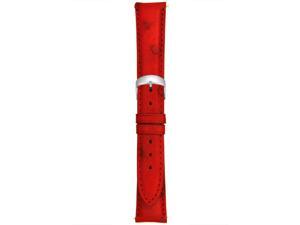 Accessories 20Da04 Unisex Strap 20Mm Matte Red Ostrich Watch Accessories 20Da04 Unisex Strap 20Mm Matte Red Ostrich Watch