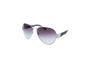 Guess Guf129-Si-48A Women's Aviator Silver-Tone Sunglasses Guess Guf129-Si-48A Women's Aviator Silver-Tone Sunglasses
