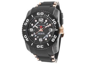 Swiss Legend 10069-Gm-014-Ra Commander Pro Grey Silicone And Dial Gunmetal Case Rose-Tone Accent Watch Swiss Legend 10069-Gm-014-Ra Commander Pro Grey Silicone And Dial Gunmetal Case Rose-Tone Accent Watch