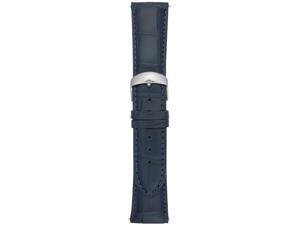 Accessories 23Abt06m Unisex Strap 23Mm Matte Navy Blue Alligator Watch Accessories 23Abt06m Unisex Strap 23Mm Matte Navy Blue Alligator Watch
