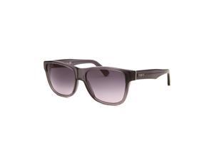 TODS TO106-20B-55 Men's Square Translucent Grey Sunglasses - Grey TODS TO106-20B-55 Men's Square Translucent Grey Sunglasses - Grey