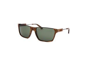 Kenzo Kz3174-C04-59 Rectangle Marble Brown And Black Sunglasses Kenzo Kz3174-C04-59 Rectangle Marble Brown And Black Sunglasses