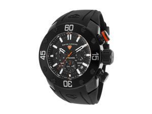 Swiss Legend 10616Sm-Bb-01-Oa Lionpulse Chronograph Black Silicone, Dial And Case Orange Accent Watch Swiss Legend 10616Sm-Bb-01-Oa Lionpulse Chronograph Black Silicone, Dial And Case Orange Accent Watch