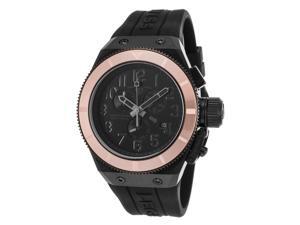 Swiss Legend 13845-Blk-Rba Trimix Diver 2.0 Chrono Black Silicone And Dial Rose-Tone Bezel Watch Swiss Legend 13845-Blk-Rba Trimix Diver 2.0 Chrono Black Silicone And Dial Rose-Tone Bezel Watch
