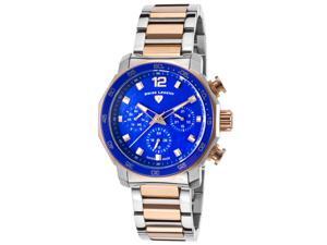 Swiss Legend 16188Sm-Sr-33 Blue Geneve Multi-Function Two-Tone Stainless Steel Blue Mop Dial Watch Swiss Legend 16188Sm-Sr-33 Blue Geneve Multi-Function Two-Tone Stainless Steel Blue Mop Dial Watch