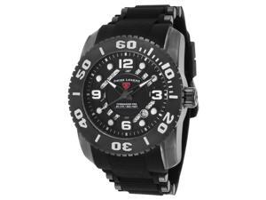 Swiss Legend 10069-Gm-01 Commander Pro Black Silicone And Dial Gunmetal Case Watch Swiss Legend 10069-Gm-01 Commander Pro Black Silicone And Dial Gunmetal Case Watch