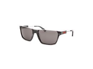 Kenzo Kz3174-C03-59 Rectangle Black Marble & Silver-Tone Sunglasses Kenzo Kz3174-C03-59 Rectangle Black Marble & Silver-Tone Sunglasses