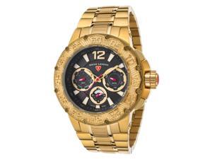 Swiss Legend 14097Sm-Yg-11 Ultrasonic Multi-Function Gold-Tone Ss Black Dial Gold-Tone Ss Watch Swiss Legend 14097Sm-Yg-11 Ultrasonic Multi-Function Gold-Tone Ss Black Dial Gold-Tone Ss Watch