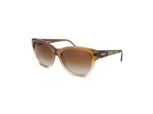 Just Cavalli Jc634s-98F-56 Women's Round Translucent Olive Green Sunglasses Just Cavalli Jc634s-98F-56 Women's Round Translucent Olive Green Sunglasses