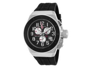 Swiss Legend 13844-01-Bb-Sa Trimix Diver 2.0 Chrono Black Silicone And Dial Silver-Tone Accent Watch Swiss Legend 13844-01-Bb-Sa Trimix Diver 2.0 Chrono Black Silicone And Dial Silver-Tone Accent Watch