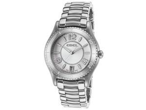Ebel 1216107 Women's X-1 Ss Silver-Tone Dial Watch Ebel 1216107 Women's X-1 Ss Silver-Tone Dial Watch