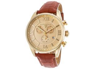 Swiss Legend 22011-Yg-010-Abt51m Bellezza Chrono Brown Gen Alligator Gold-Tone Dial & Stainless Steel Watch Swiss Legend 22011-Yg-010-Abt51m Bellezza Chrono Brown Gen Alligator Gold-Tone Dial & Stainless Steel Watch