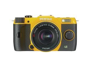 PENTAX Q7 (11554) Yellow Lens-interchangeable SL Digital-still Camera with 5-15mm f/2.8-4.5 Zoom Lens PENTAX Q7 (11554) Yellow Lens-interchangeable SL Digital-still Camera with 5-15mm f/2.8-4.5 Zoom Lens