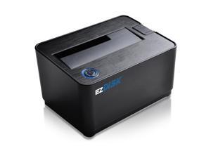 ezDISK EZ0330 USB3.0 Hard Drive Docking Station - Support SATA I/II/III Up To 8TB, Support Both 512 Byte/Sector and 4K/Sector Formats, Energy Saver Function Integrated ezDISK EZ0330 USB3.0 Hard Drive Docking Station - Support SATA I/II/III Up To 8TB, Support Both 512 Byte/Sector and 4K/Sector Formats, Energy Saver Function Integrated