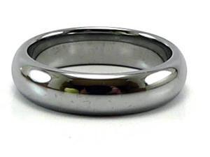5.5mm Tungsten Carbide Domed Ring, Comfort Fit 5.5mm Tungsten Carbide Domed Ring, Comfort Fit