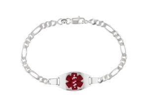 Sterling Silver Bracelet with Lobster Clasp, 7.5" Sterling Silver Bracelet with Lobster Clasp, 7.5"
