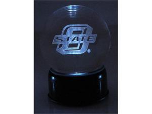 Sports Collectors Guild OklahomaStateLEM Oklahoma State Logo Etched In Crystal Globe With Lighted Musical Base Sports Collectors Guild OklahomaStateLEM Oklahoma State Logo Etched In Crystal Globe With Lighted Musical Base