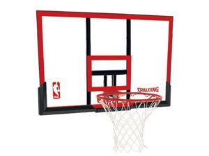 Spalding 79354 48 in. Basketball Backboard, Goal and Net Combo Spalding 79354 48 in. Basketball Backboard, Goal and Net Combo