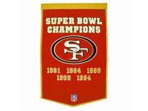 Winning Streak 139453 San Francisco 49ers NFL Dynasty Banner Winning Streak 139453 San Francisco 49ers NFL Dynasty Banner