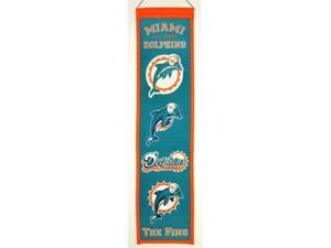 Winning Streak Sports 44044 Miami Dolphins Heritage Banner Winning Streak Sports 44044 Miami Dolphins Heritage Banner