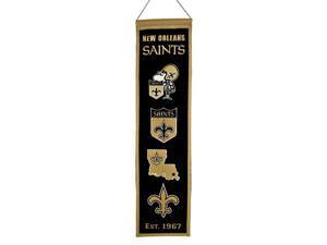 Winning Streak Sports 44045 New Orleans Saints Heritage Banner Winning Streak Sports 44045 New Orleans Saints Heritage Banner