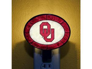 Memory COL-OK-246 Art-Glass Nightlight-Oklahoma Memory COL-OK-246 Art-Glass Nightlight-Oklahoma