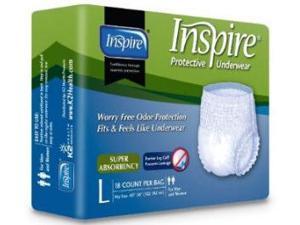 K2 Health Products PTUSA4L Inspire Protective Underwear - Pull-ups Size Large - Case of 72 K2 Health Products PTUSA4L Inspire Protective Underwear - Pull-ups Size Large - Case of 72