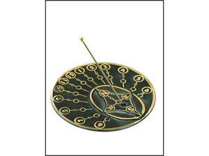 Rome Industries 2309 Brass Modern Times Sundial Rome Industries 2309 Brass Modern Times Sundial